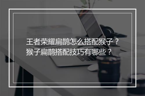 王者荣耀扁鹊怎么搭配猴子？猴子扁鹊搭配技巧有哪些？
