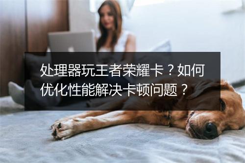 处理器玩王者荣耀卡？如何优化性能解决卡顿问题？