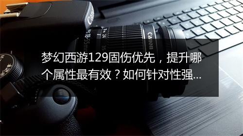 梦幻西游129固伤优先，提升哪个属性最有效？如何针对性强化？