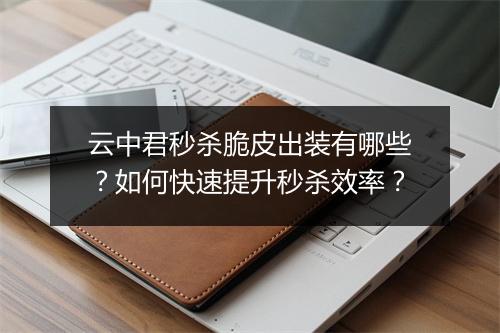 云中君秒杀脆皮出装有哪些？如何快速提升秒杀效率？