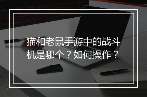 猫和老鼠手游中的战斗机是哪个？如何操作？