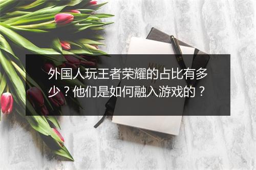 外国人玩王者荣耀的占比有多少?他们是如何融入游戏的?