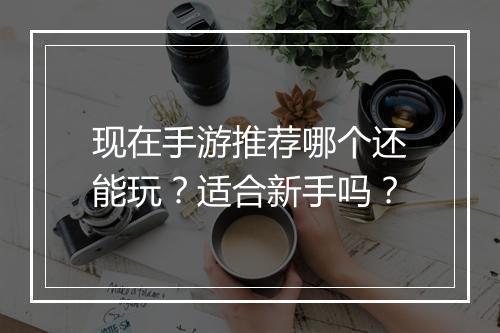 现在手游推荐哪个还能玩?适合新手吗?