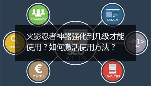 火影忍者神器强化到几级才能使用?如何激活使用方法?