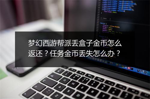 梦幻西游帮派丢盒子金币怎么返还？任务金币丢失怎么办？