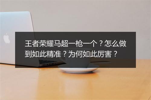 王者荣耀马超一枪一个?怎么做到如此精准?为何如此厉害?