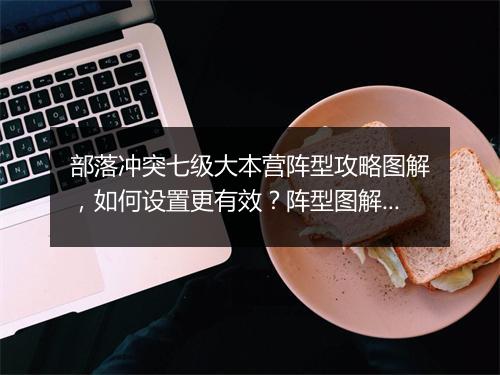 部落冲突七级大本营阵型攻略图解，如何设置更有效？阵型图解分享！