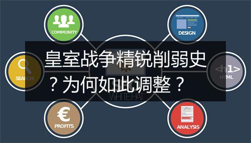 皇室战争精锐削弱史?为何如此调整?