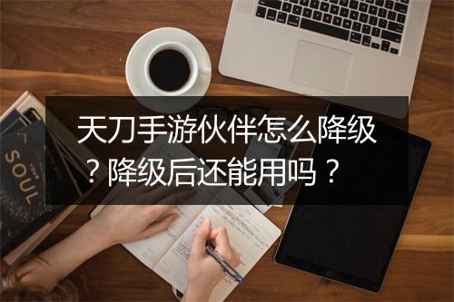 天刀手游伙伴怎么降级?降级后还能用吗?
