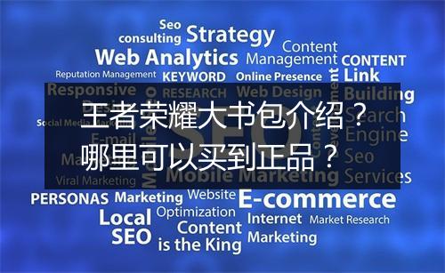 王者荣耀大书包介绍?哪里可以买到正品?