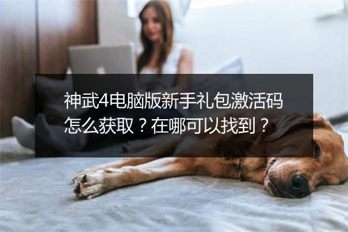 神武4电脑版新手礼包激活码怎么获取?在哪可以找到?