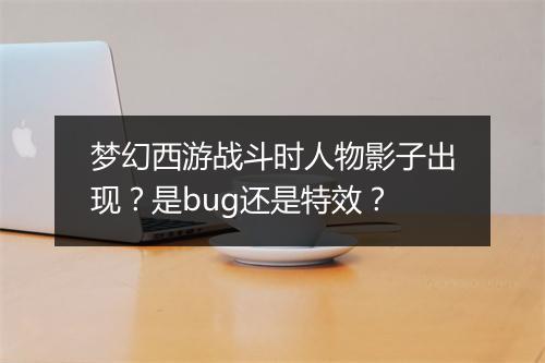 梦幻西游战斗时人物影子出现?是bug还是特效?