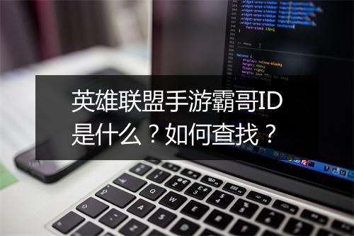 英雄联盟手游霸哥ID是什么?如何查找?