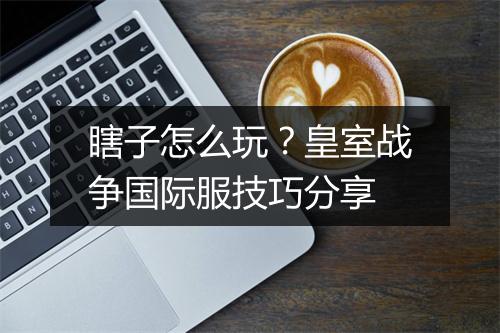 瞎子怎么玩？皇室战争国际服技巧分享