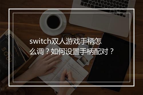 switch双人游戏手柄怎么调？如何设置手柄配对？