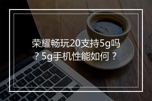 荣耀畅玩20支持5g吗？5g手机性能如何？