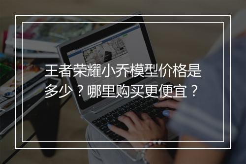王者荣耀小乔模型价格是多少?哪里购买更便宜?