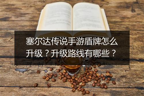 塞尔达传说手游盾牌怎么升级？升级路线有哪些？