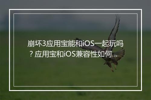 崩坏3应用宝能和iOS一起玩吗？应用宝和iOS兼容性如何？