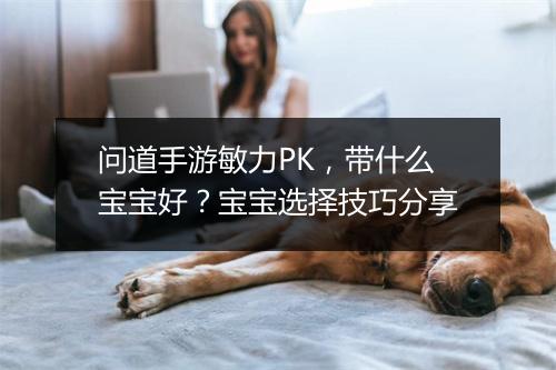 问道手游敏力PK，带什么宝宝好？宝宝选择技巧分享