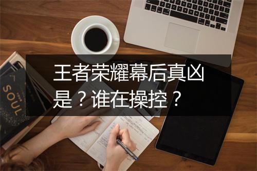王者荣耀幕后真凶是?谁在操控?