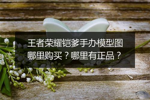 王者荣耀铠爹手办模型图哪里购买?哪里有正品?