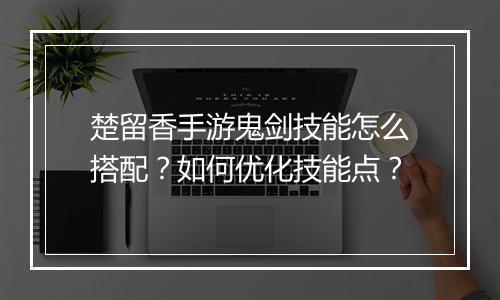 楚留香手游鬼剑技能怎么搭配?如何优化技能点?