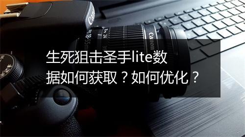 生死狙击圣手lite数据如何获取？如何优化？