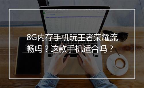 8G内存手机玩王者荣耀流畅吗?这款手机适合吗?