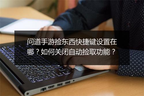 问道手游捡东西快捷键设置在哪?如何关闭自动捡取功能?