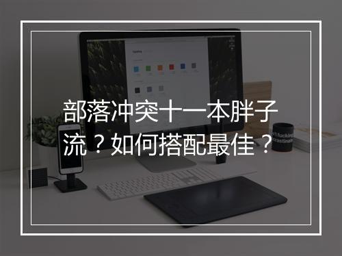 部落冲突十一本胖子流?如何搭配最佳?