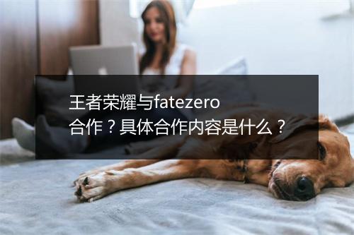 王者荣耀与fatezero合作?具体合作内容是什么?