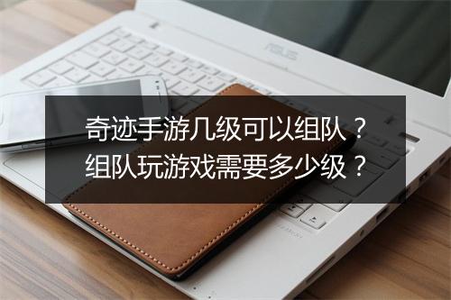 奇迹手游几级可以组队?组队玩游戏需要多少级?